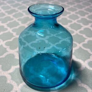 Seeded Glass Bud Vase